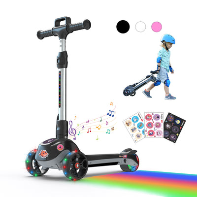 isinwheel S6 trottinette électrique pour enfants et adolescents (Hauteur réglable)