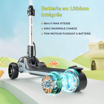 IK2 trottinette électrique pour enfants et adolescents