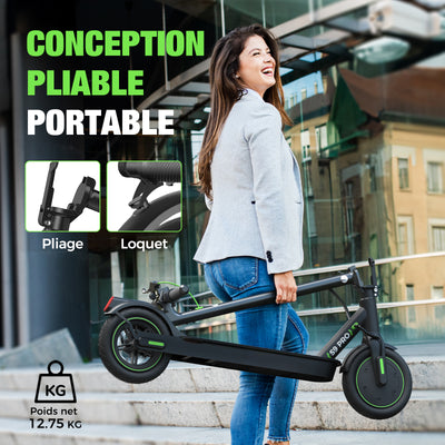 isinwheel® S9Pro Trottinette électrique 350W