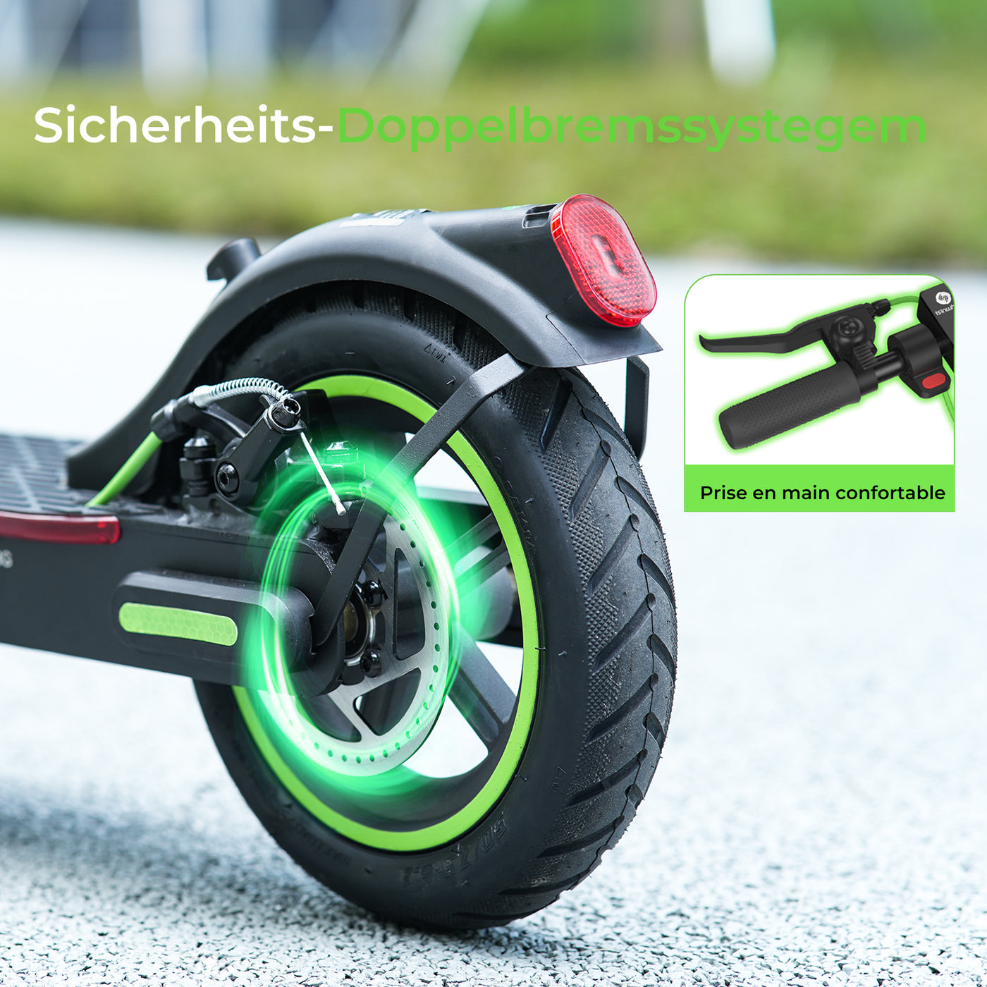 isinwheel® S9Pro Trottinette électrique 350W