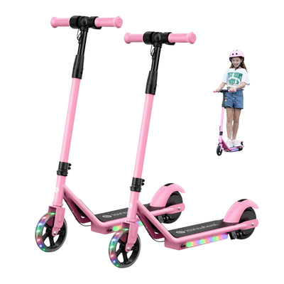 isinwheel S6 trottinette électrique pour enfants et adolescents (Hauteur réglable)