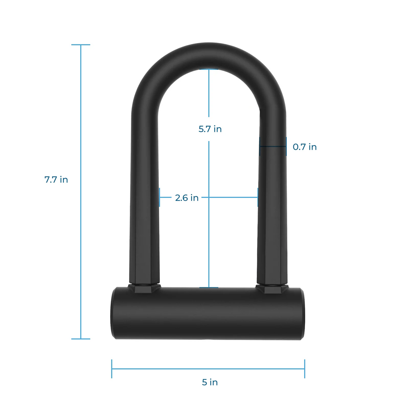 U-Lock combinaison de sécurité robuste pour vélo électrique